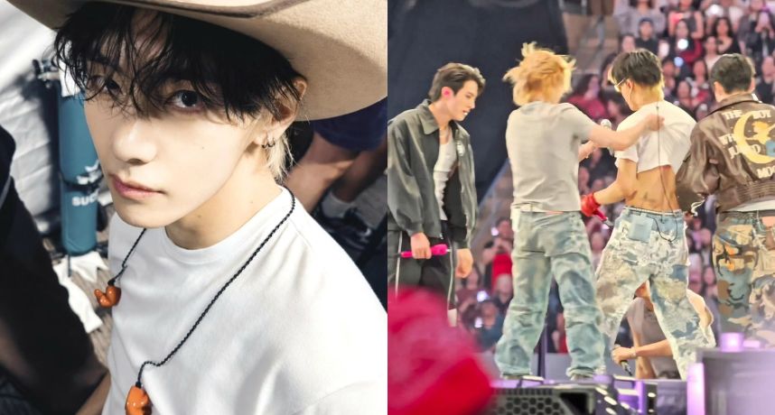 BTS V演唱會新刺青曝光掀熱議！粉絲翻出去年貼文找線索　韓網驚呼：早就暗示過了
